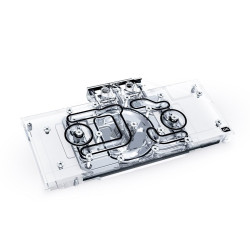 GPU Water Block Alphacool Eisblock Aurora Acryl GPX-A Radeon RX 6700XT Reference with Backplate