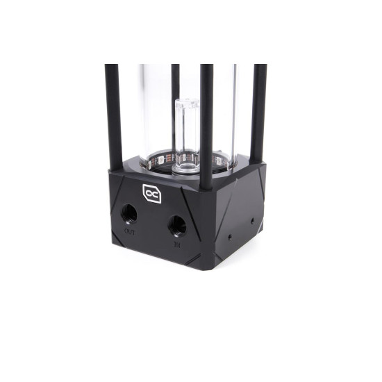 Резервоар Alphacool Eisbecher Aurora, D5 Acetal/Glas, 250mm