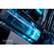 Резервоар Alphacool Eisbecher Aurora, D5 Acetal/Glas, 150mm