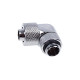Alphacool Eiszapfen 13/10mm compression fitting 90° rotatable G1/4 - chrome