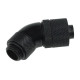 Компресионен фитинг Alphacool, 13/10 - G1/4, 45°, Въртящ се, Черен мат