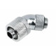 Alphacool 16/10 compression fitting 45° revolvable G1/4, chrome