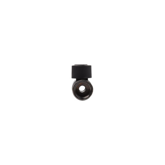 Alphacool 2-way ball valve G1/4 - deep black