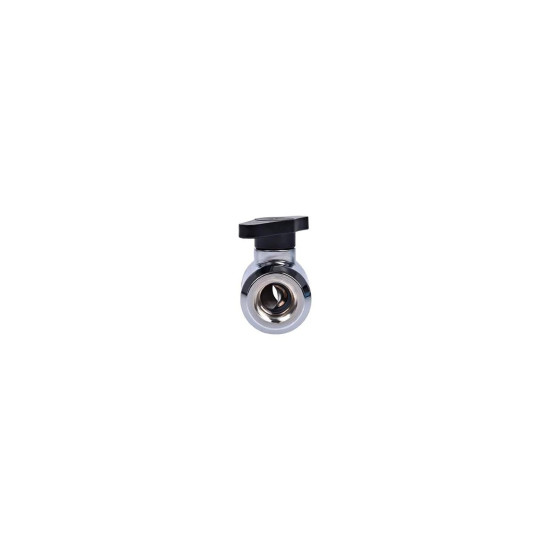 Alphacool Eiszapfen 2-way ball valve G1/4, Chrome