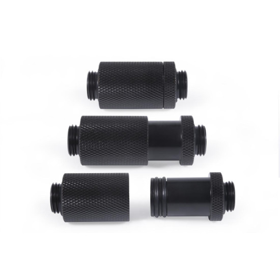 Alphacool Eiszapfen ES D-Plug 31,5mm G1/4 AG auf G1/4 AG - Deep Black