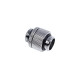 Alphacool Eiszapfen double nippel rotatable G1/4 outer thread to G1/4 outer thread - chrome