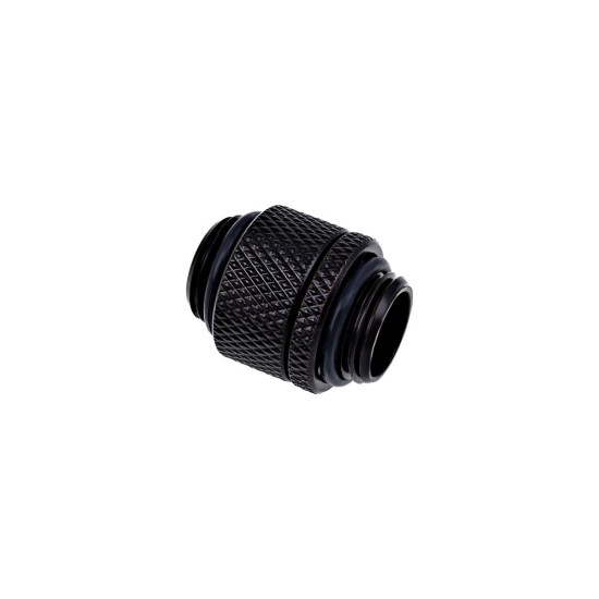 Alphacool Eiszapfen double nippel rotatable G1/4 outer thread to G1/4 outer thread - deep black
