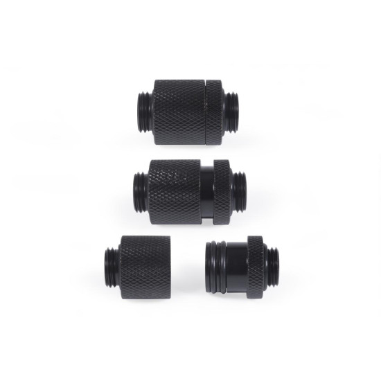 Alphacool Eiszapfen ES D-Plug 20mm G1/4 AG auf G1/4 AG - Deep Black