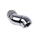 Alphacool Eiszapfen angled adaptor double-45° rotatable G1/4 outer thread to G1/4 inner thread - chrome