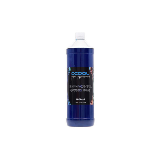Alphacool Eiswasser Crystal Blue UV-active premixed coolant 1000ml