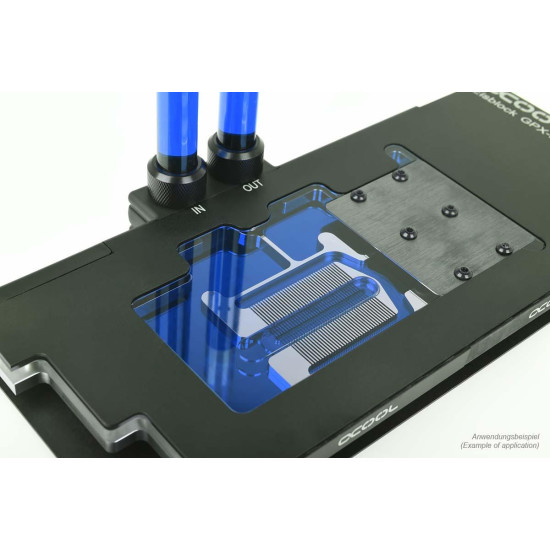 Alphacool Eiswasser Crystal Blue UV-active premixed coolant 1000ml