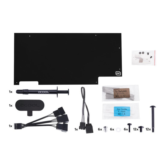 GPU AIO System Alphacool Eiswolf 2 AIO - 360mm RTX 3080/3090 ROG Strix with Backplate