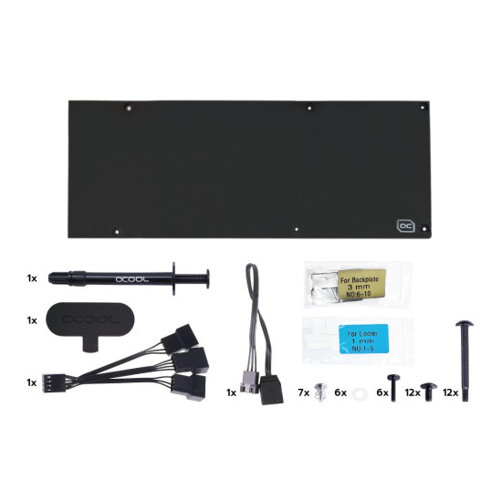 GPU AIO System Alphacool Eiswolf 2 AIO - 360mm Radeon RX 6800/6800XT/6900 Reference Design with Backplate