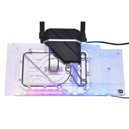 GPU AIO System Alphacool Eiswolf 2 AIO - 360mm Radeon RX 6800/6800XT Strix/TUF with Backplate