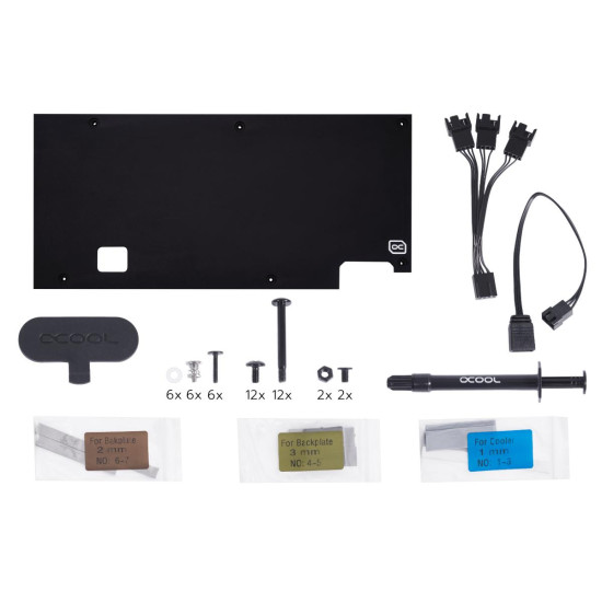 GPU AIO System Alphacool Eiswolf 2 AIO - 360mm Radeon RX 6800/6800XT Strix/TUF with Backplate