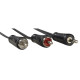 Hama Audio Cable, 3.5 mm Jack Plug - 2 RCA Plugs, Stereo, 3.0 m