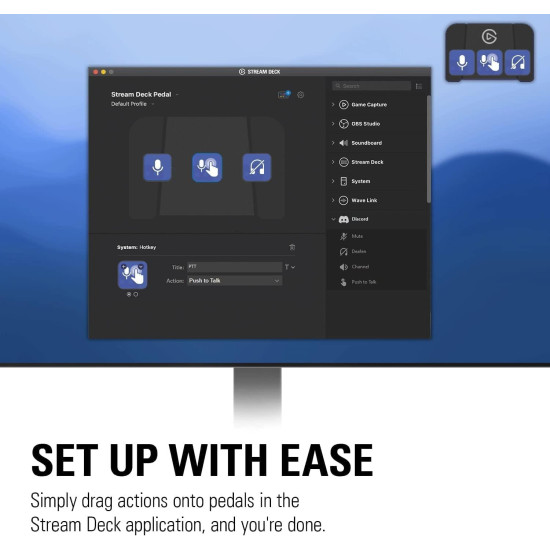 Контролер Elgato Stream Deck Pedal