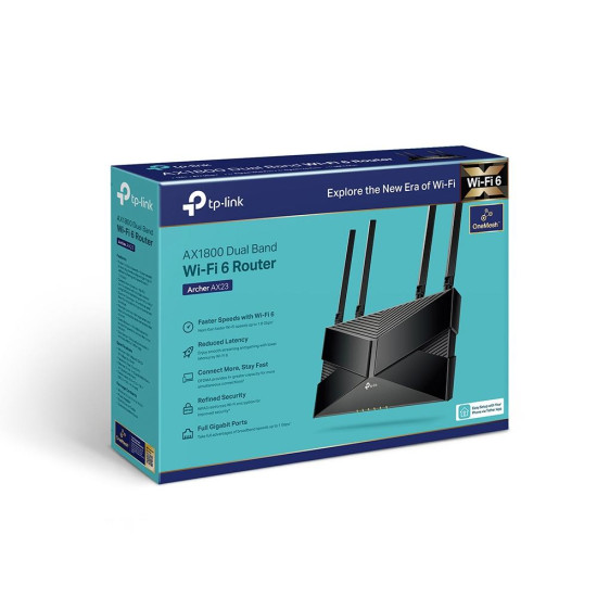Wireless Router TP-Link Archer AX23, AX1800 Wi-Fi 6