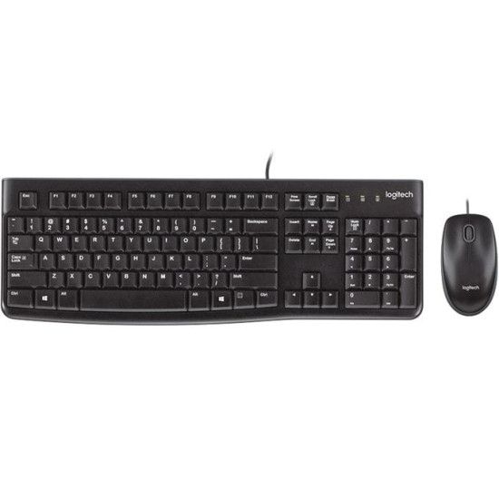 Keyboard and mouse Logitech MK120 US-Layout - Black