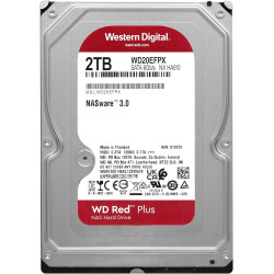 Хард диск WD Red PLUS NAS, 2TB, 5400rpm, 128MB, SATA 3