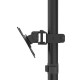 Hama Monitor Holder, Height-adjustable, Swivel / Tilt, 33 - 81 cm (13
