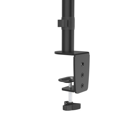 Hama Monitor Holder, 2 Monitors, Height-adjustable, Swivel/Tilt, 13
