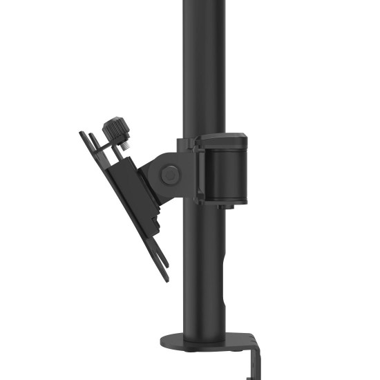 Hama Monitor Holder, 2 Monitors, Height-adjustable, Swivel/Tilt, 13