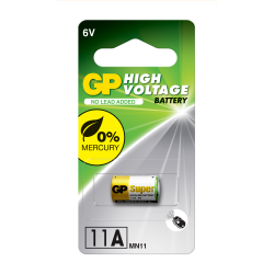 Алкална батерия GP А11 6V за дистанционни /5бр./pack цена за 1 бр./