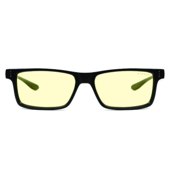 Computer glasses Gunnar Vertex Onyx, Amber Natural, Black