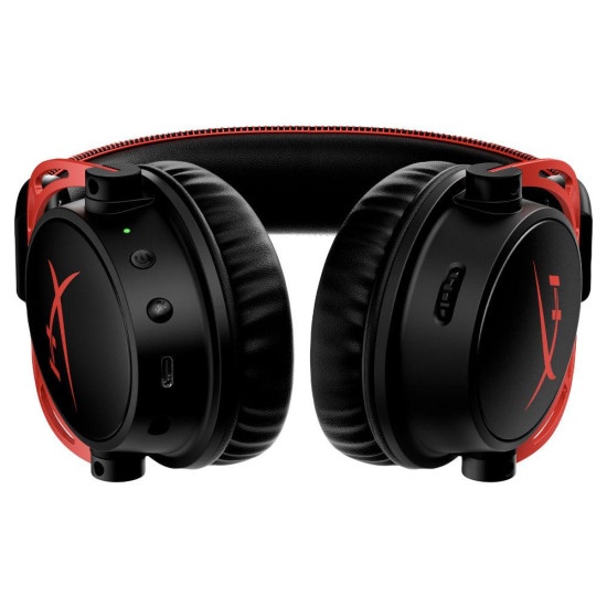 Геймърски слушалки HyperX Cloud Alpha Wireless, Черен/Червен