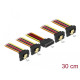 Delock Cable SATA 15 pin power plug with latching function > SATA 15 pin power receptacle 4 x down 30 cm