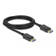 Delock Cable DisplayPort 2.0 male > DisplayPort male 10K 2 m