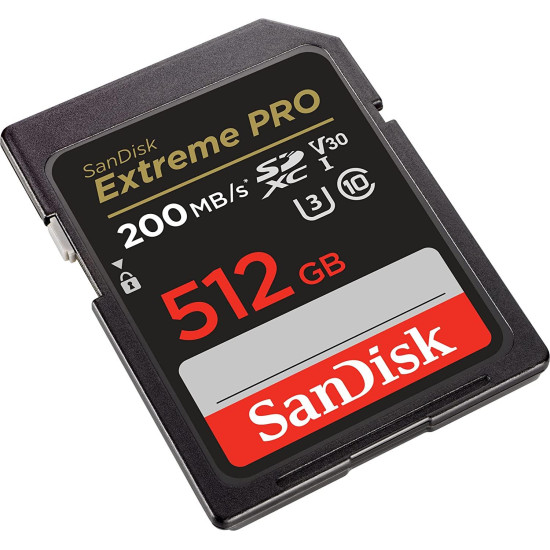 Memory card  SANDISK Extreme PRO SDHC, 512GB