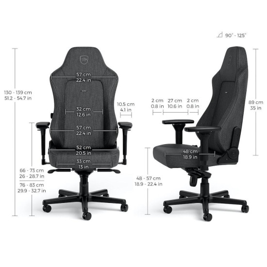 Gaming Chair noblechairs HERO TX Grey