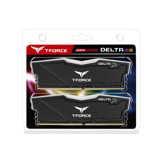 Memory Team Group T-Force Delta RGB Black DDR4 16GB (2x8GB) 3600MHz 1.35V