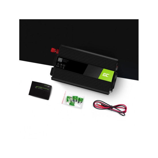 Inverter 12/220 V  DC/AC 1000W/2000W  Pure sine wave GREEN CELL