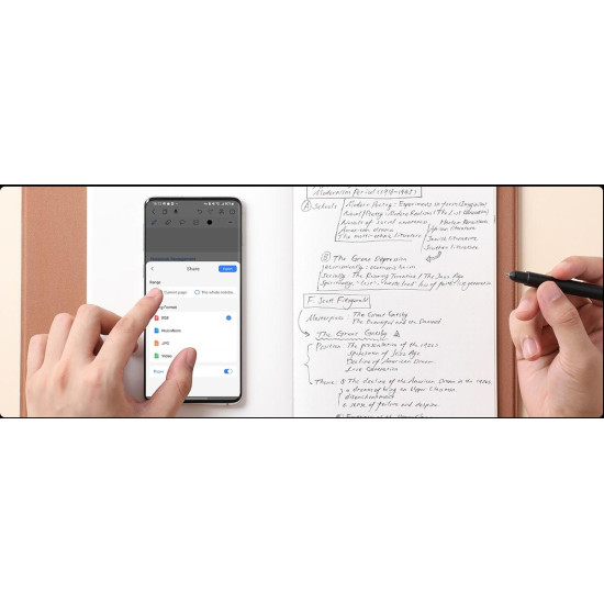 Smart digital notebook and graphic 2in1 HUION Note X10