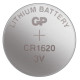 Литиева бутонна батерия GP  CR-1620 3V 1бр. в блистер  GP