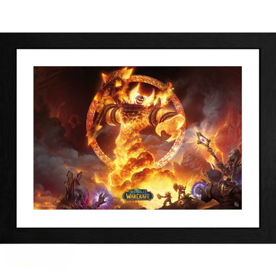 GBEYE WORLD OF WARCRAFT - Framed print 