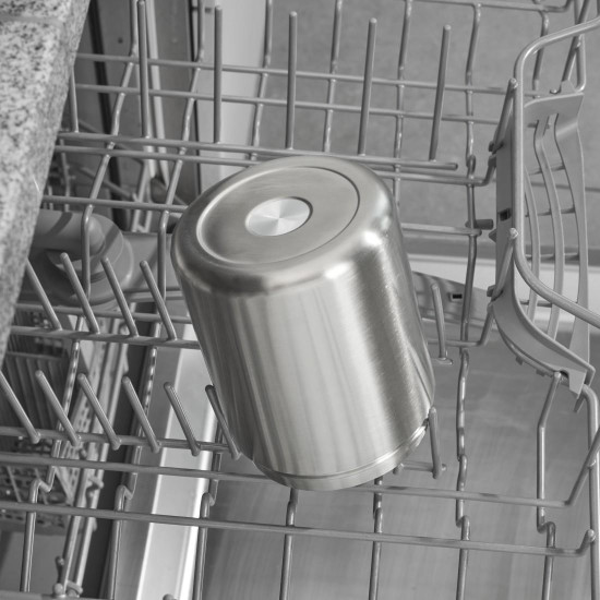 Xavax Stainless Steel Thermal Mug, 500 ml, Leak-proof Soup Mug, pastel blue