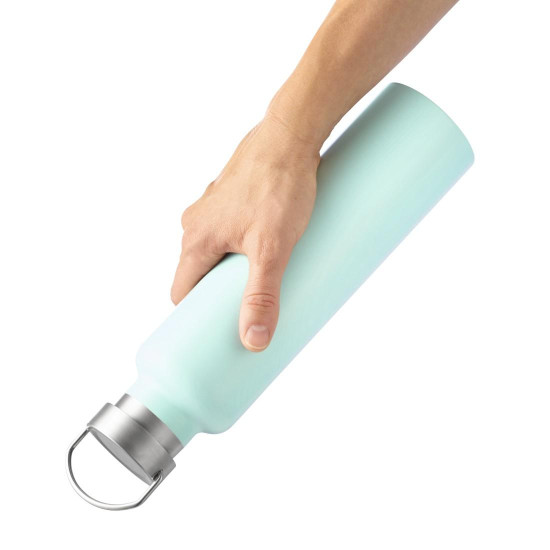 Xavax Drinking Bottle, 750 ml, Twist Closure, Leak-proof, Carbonated Drinks-safe, blue