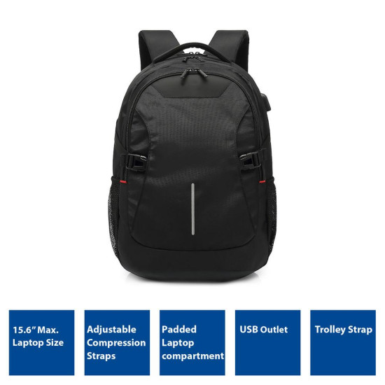 Global Notebook Backpack 15.6