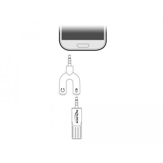 Delock Microphone for Smartphone / Tablet, 65893