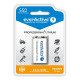 Rechargeable Battery  R22 9V LiIon 500mAh/550 precharged +micro Usb 1 pc. pack EVERACTIVE