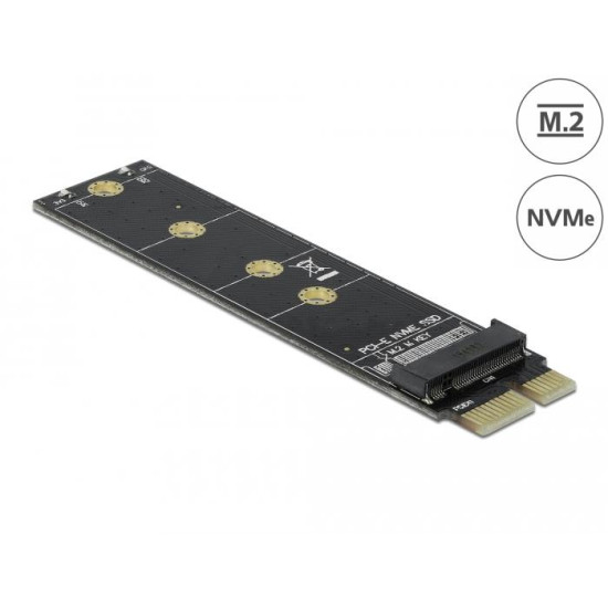 Адаптер Delock 64105, PCI Express x1 към M.2 Key M