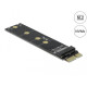 Адаптер Delock 64105, PCI Express x1 към M.2 Key M