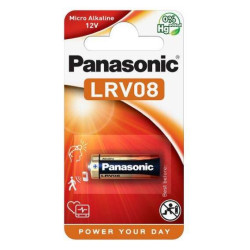 PANASONIC 12V alkaline battery 1pc. blister alarm A23 LRV08