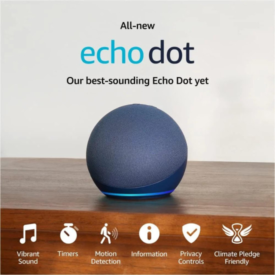 Multimedia Speaker Amazon Echo Dot 5, Deep Sea Blue