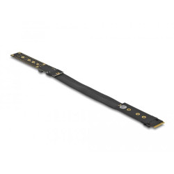 Карта Delock 64136, M.2 Key M Extension NVMe, Кабел 20 см.