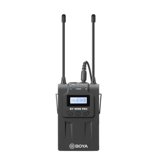 BOYA Dual-Channel Wireless Bodypack Receiver BY-RX8 Pro
